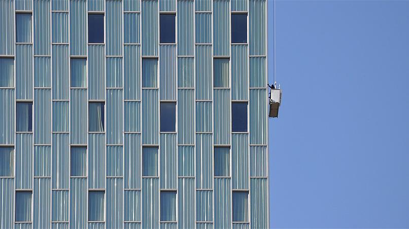 Rehabilitación de fachada — Edificio Ski (Meliá), Barcelona